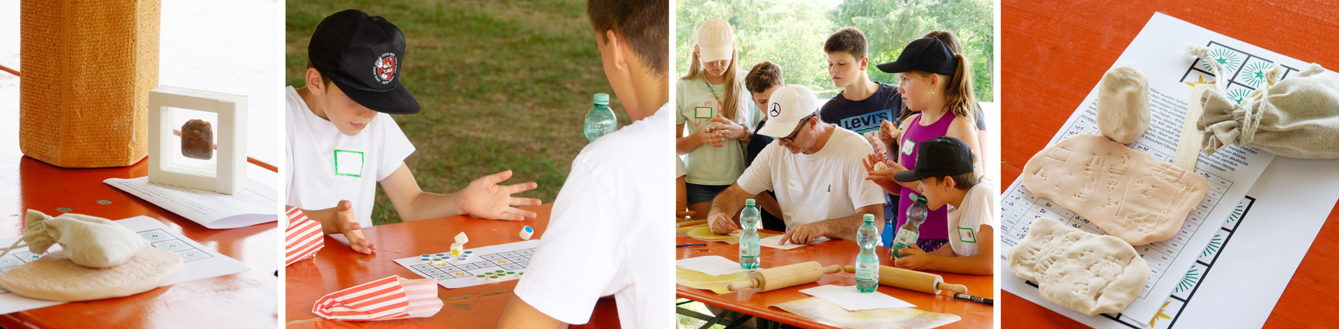 Keilschrift-Workshop bei der Sulzer Kreativwerkstatt